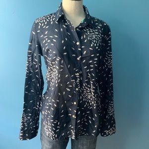 NWT silk cotton blend shirt by JCP